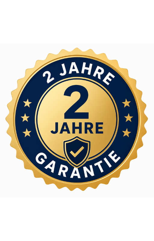 2 Jahre Garantie